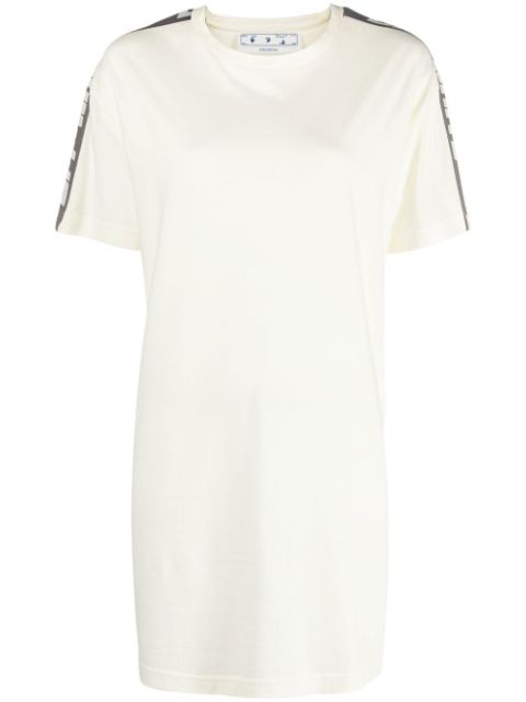 Off-White side-stripe T-shirt dress Women