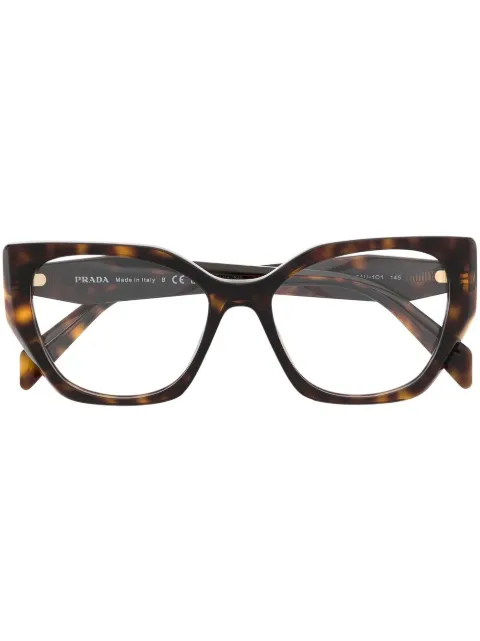 Prada Eyewear round-frame glasses