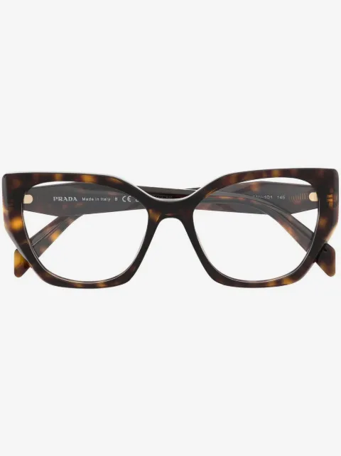 Prada Eyewear round-frame glasses