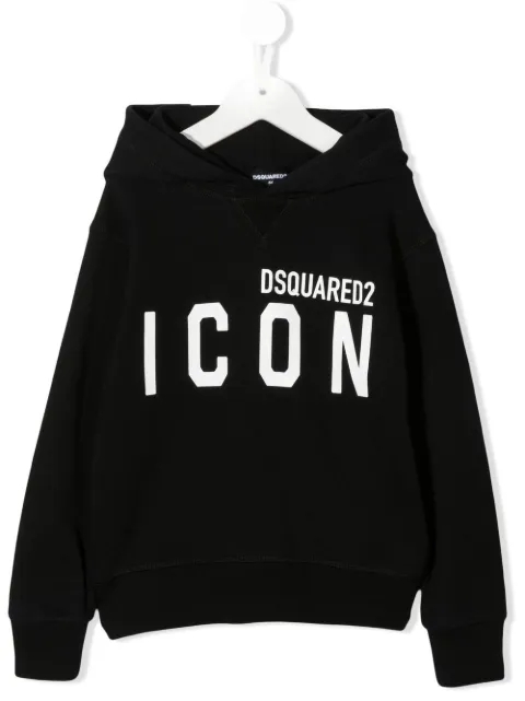 DSQUARED2 KIDS Icon logo-print hoodie