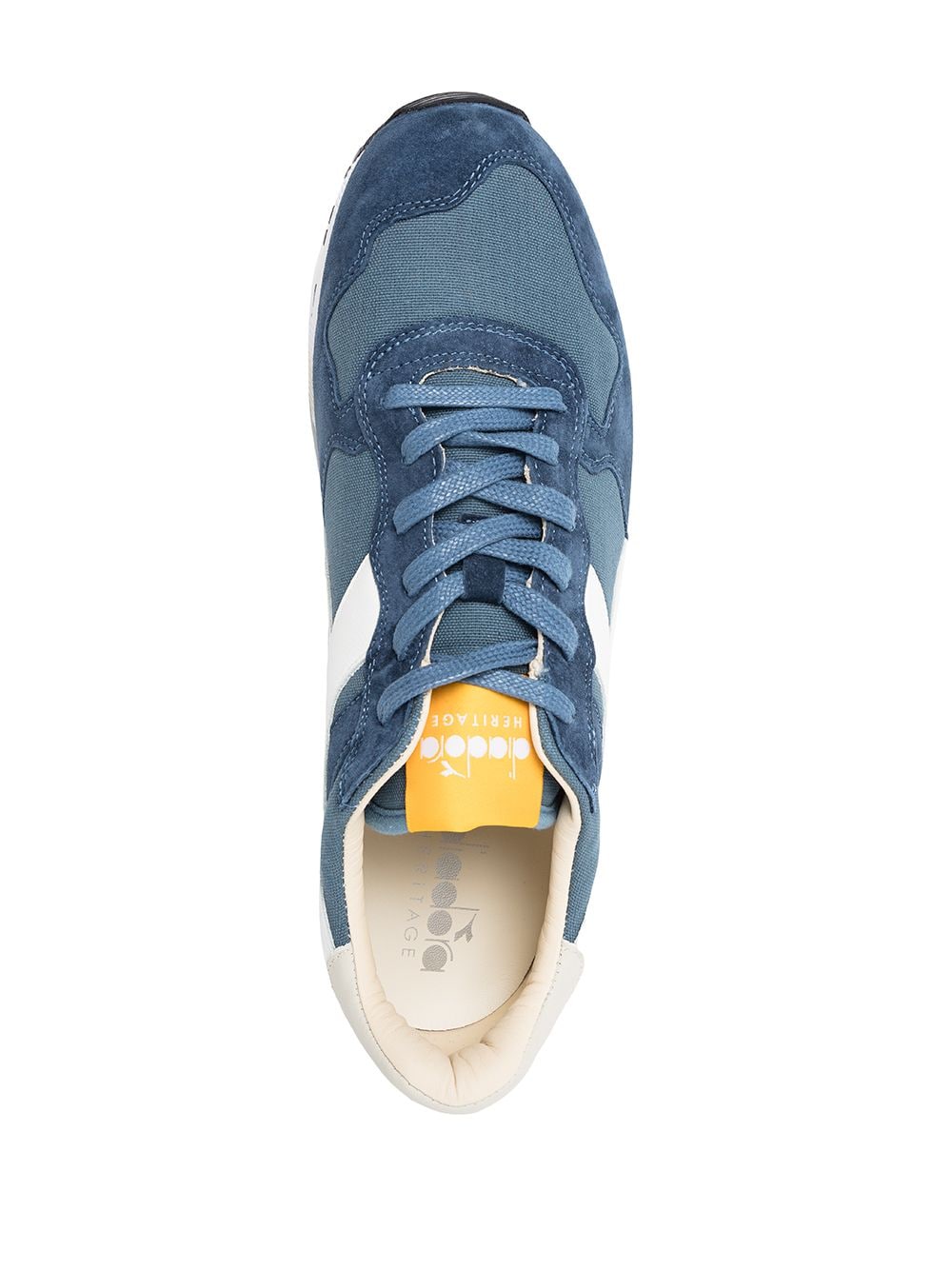 Shop Diadora Trident 90 Low-top Sneakers In Blue