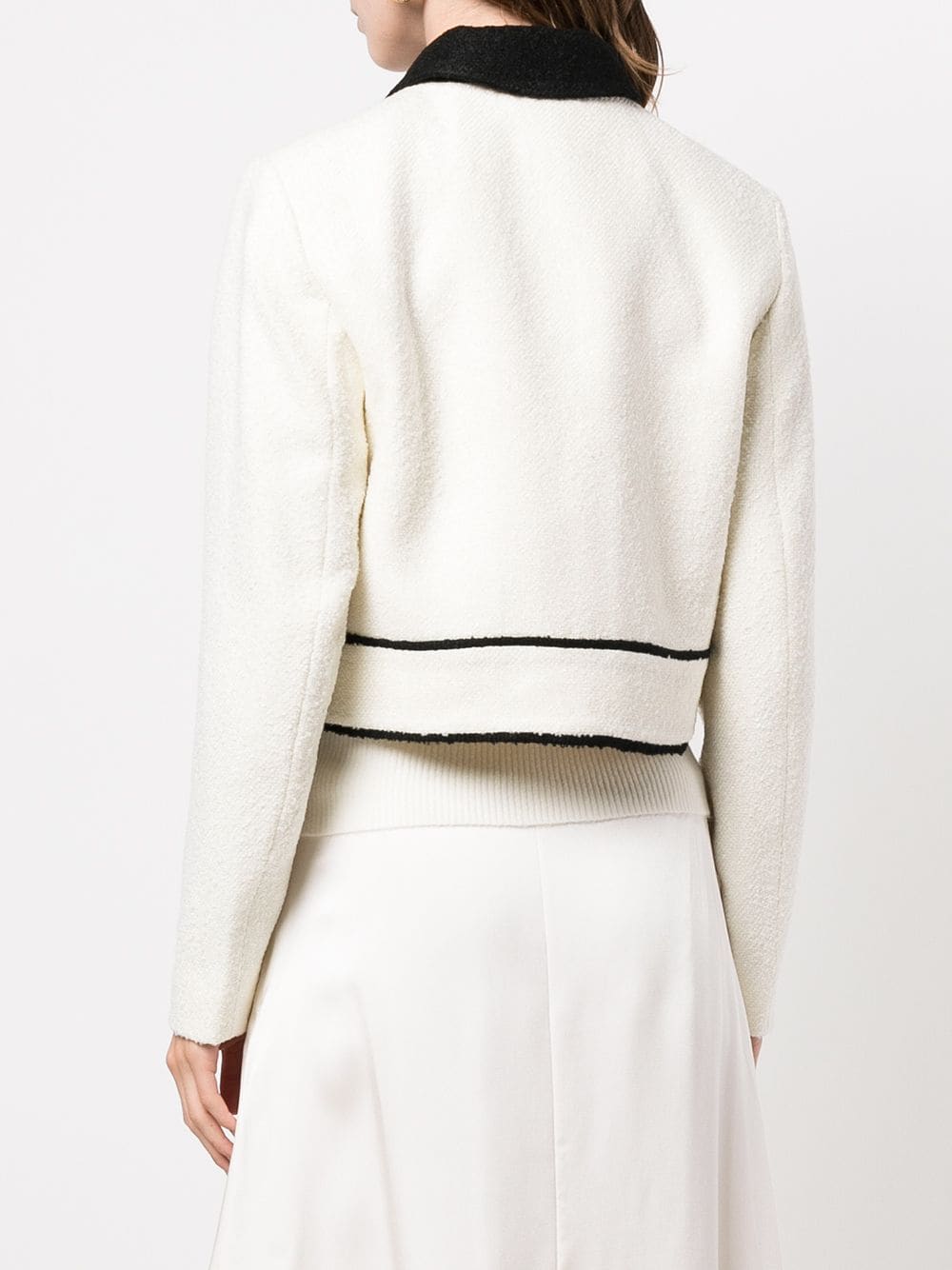 ANINE BING Jada Cropped Jacket Farfetch