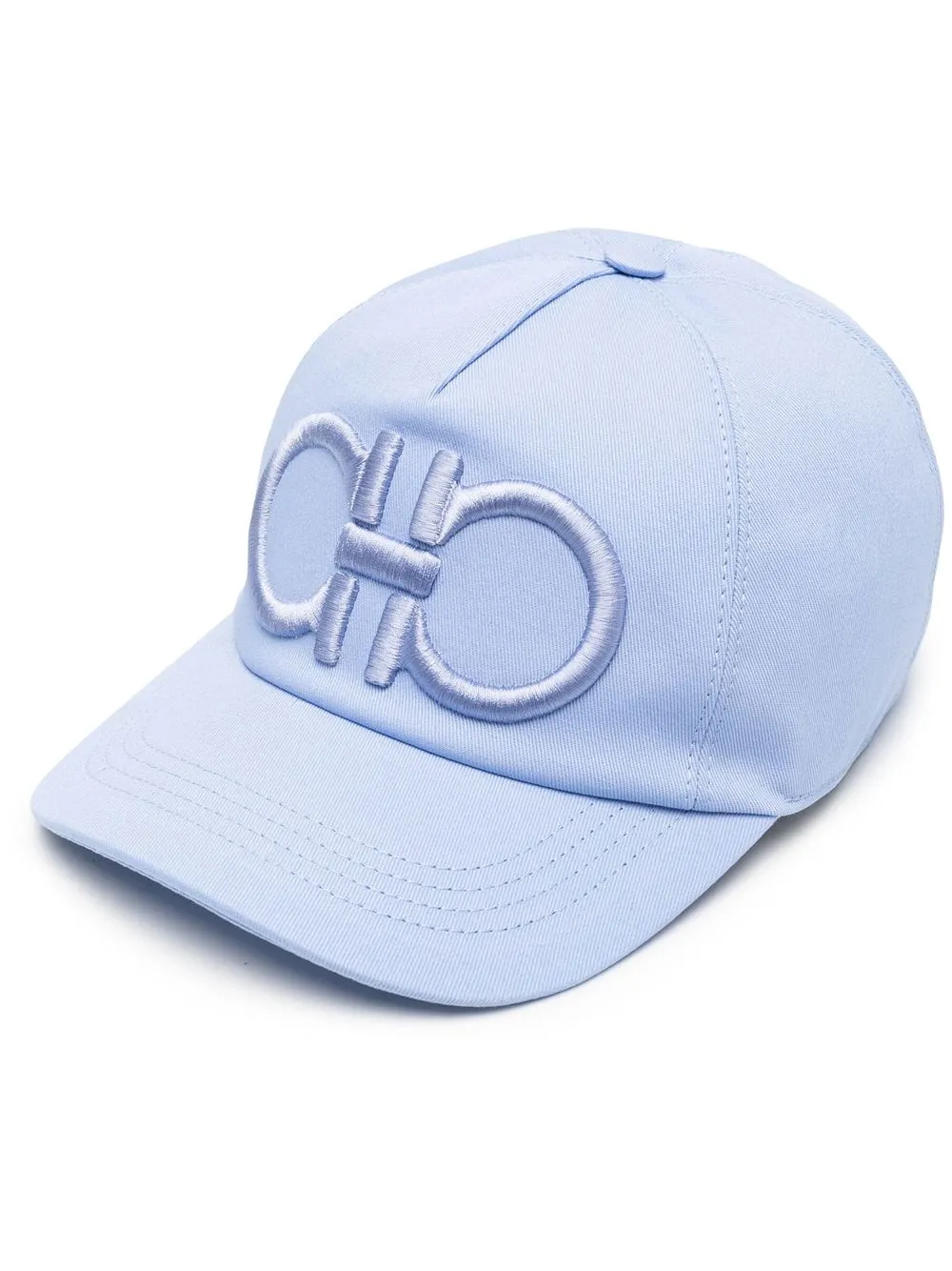 

Ferragamo embroidered-logo baseball cap - Blue