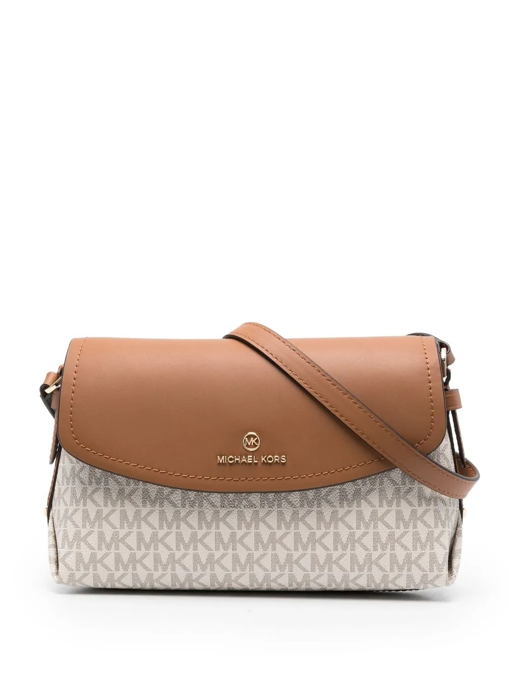 

Michael Michael Kors bolsa de hombro con monograma - Neutro