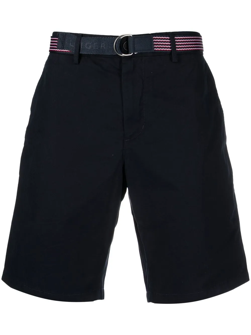 

Tommy Hilfiger belted cotton shorts - Blue