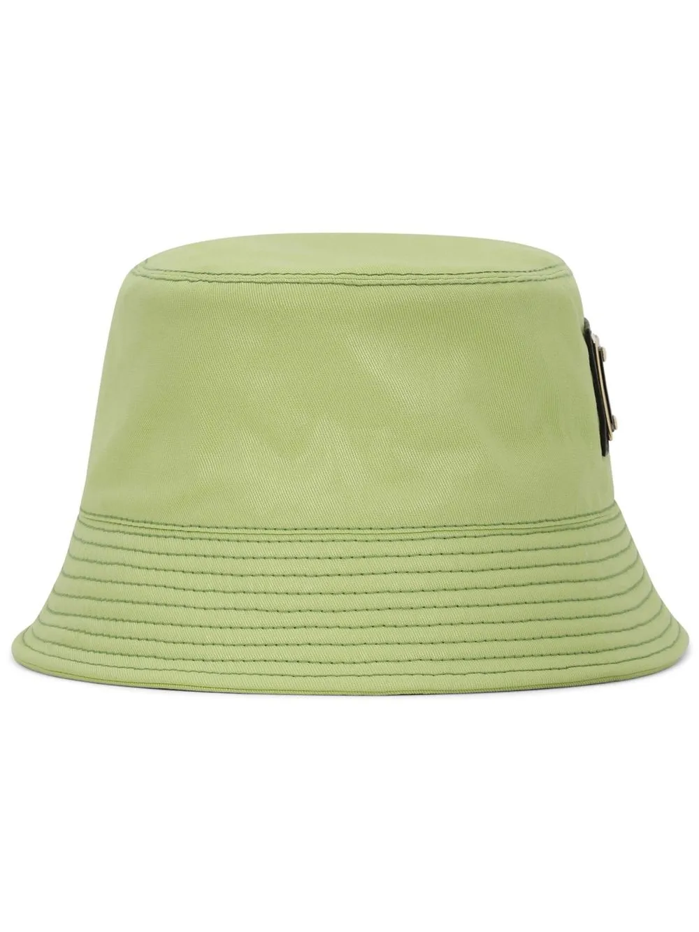 

Dolce & Gabbana gorro de pescador con placa del logo - Verde