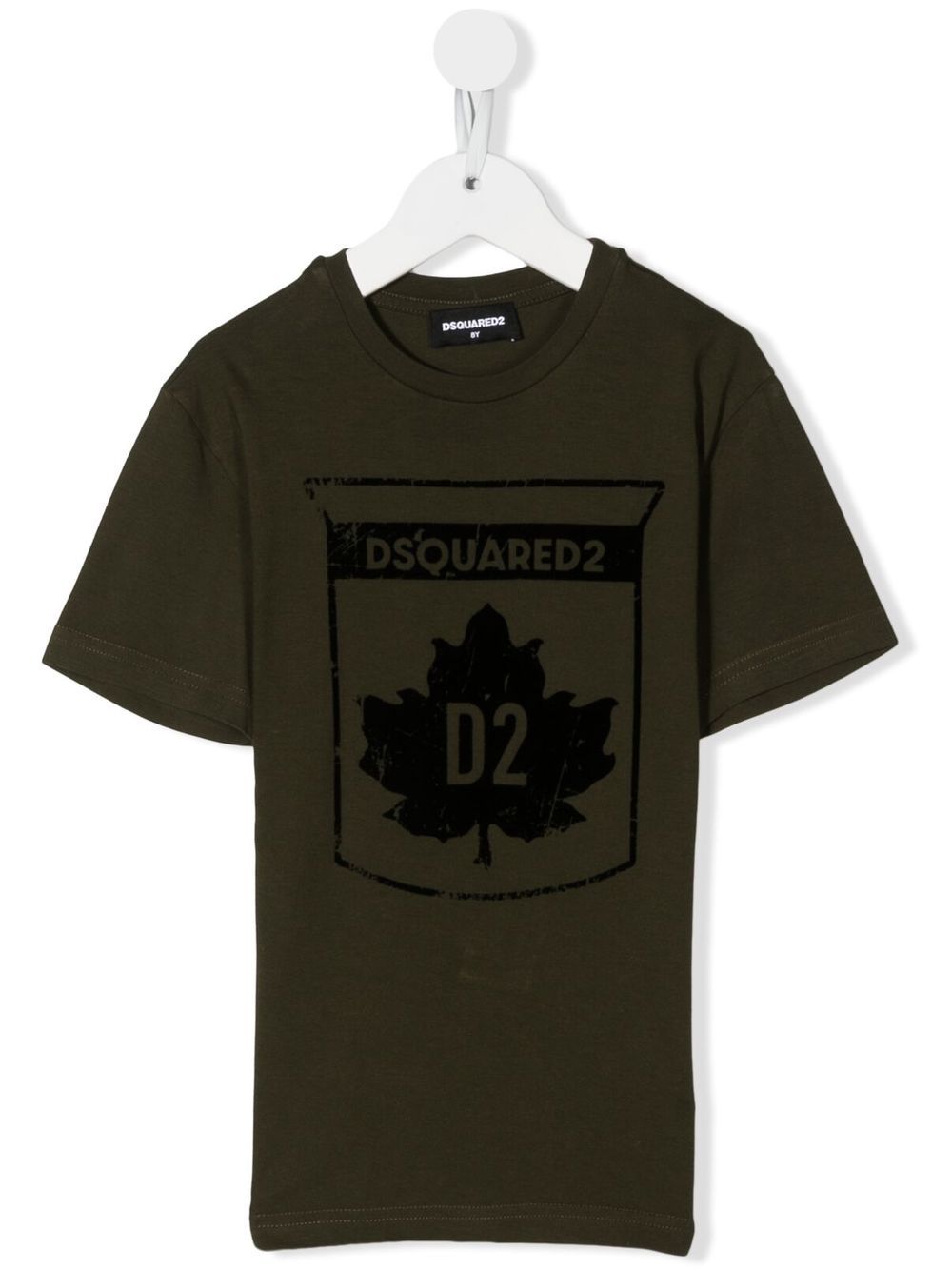 

Dsquared2 Kids playera con logo estampado - Verde