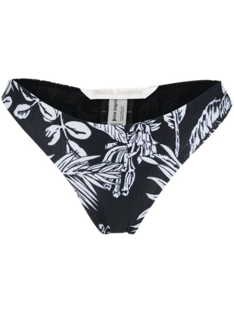 Palm Angels bikini bottom con estampado floral