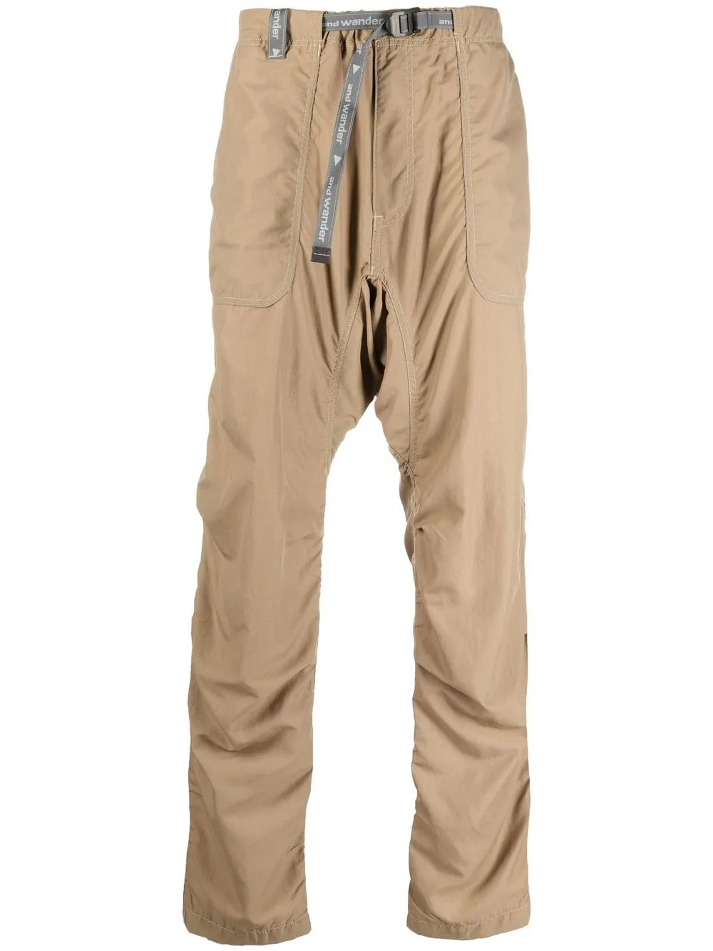 

and Wander straight-leg track pants - Neutrals