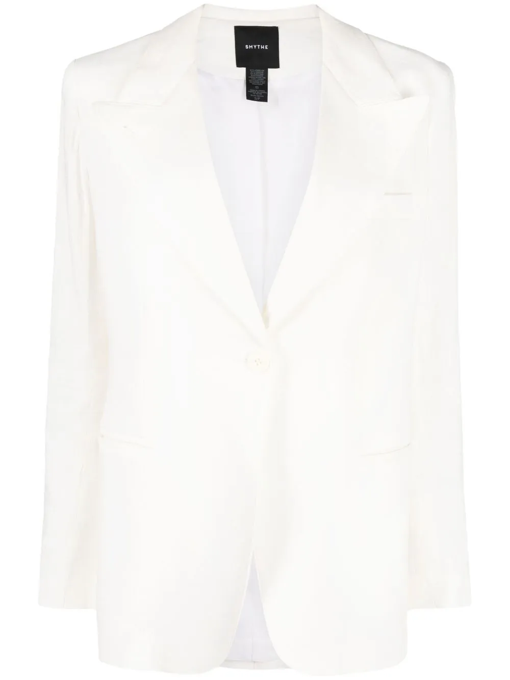 

Smythe single breasted blazer - White