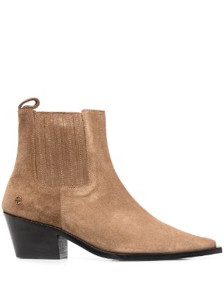 Anine bing cheap gold boots