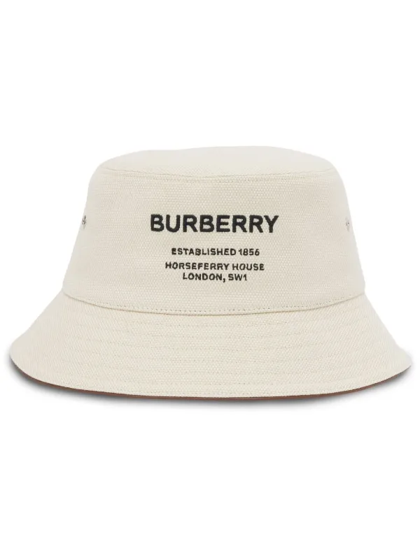 Burberry バーバリー ホースフェリープリント バケットハット - Farfetch