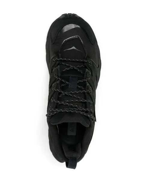 hoka one one chunky lace up trainers