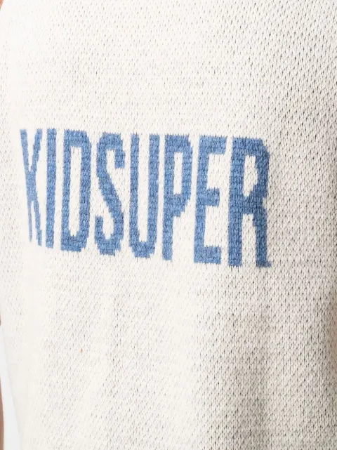 KidSuper Embroidered Sleeveless Jumper - Farfetch