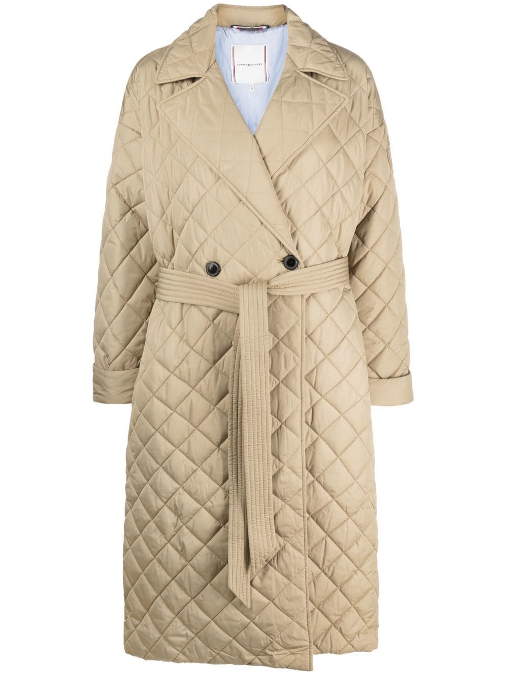 Hilfiger - Sorona Farfetch Belted Quilted Tommy Coat