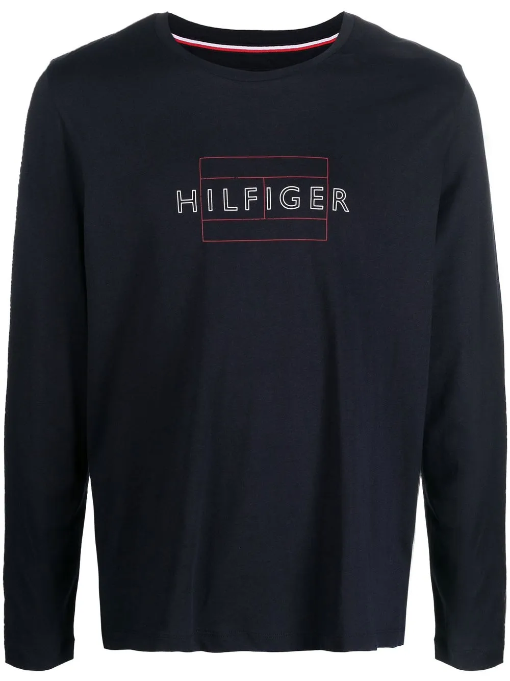 

Tommy Hilfiger suéter con logo estampado - Azul