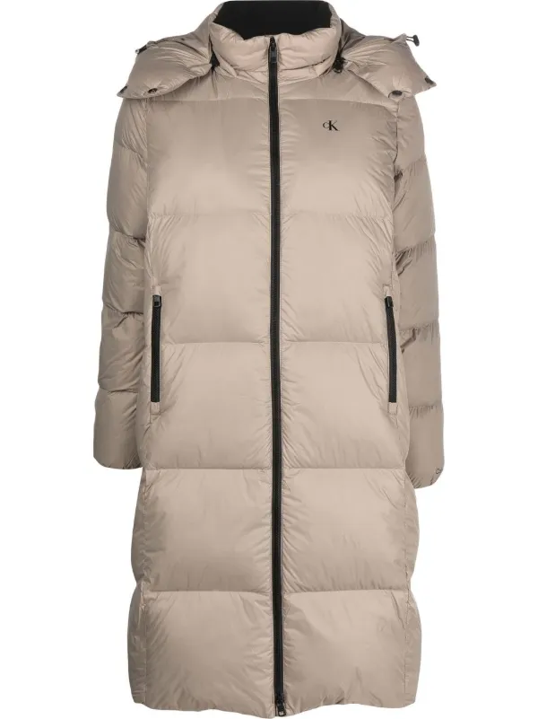 Calvin Klein Jeans CK Down puffer-coat - Farfetch