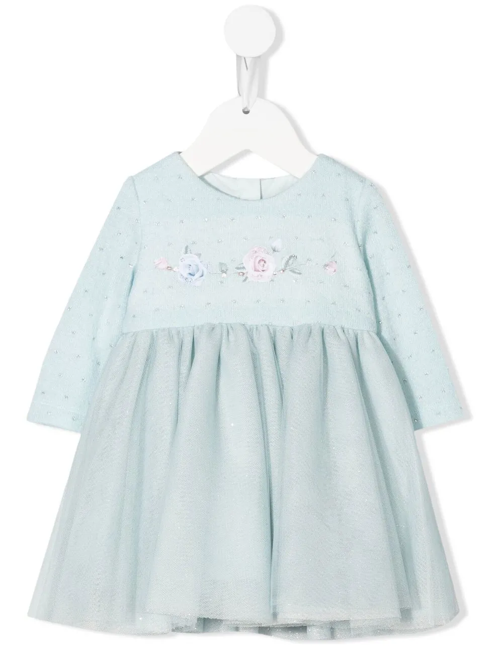 

Lapin House long-sleeved A-line dress - Blue