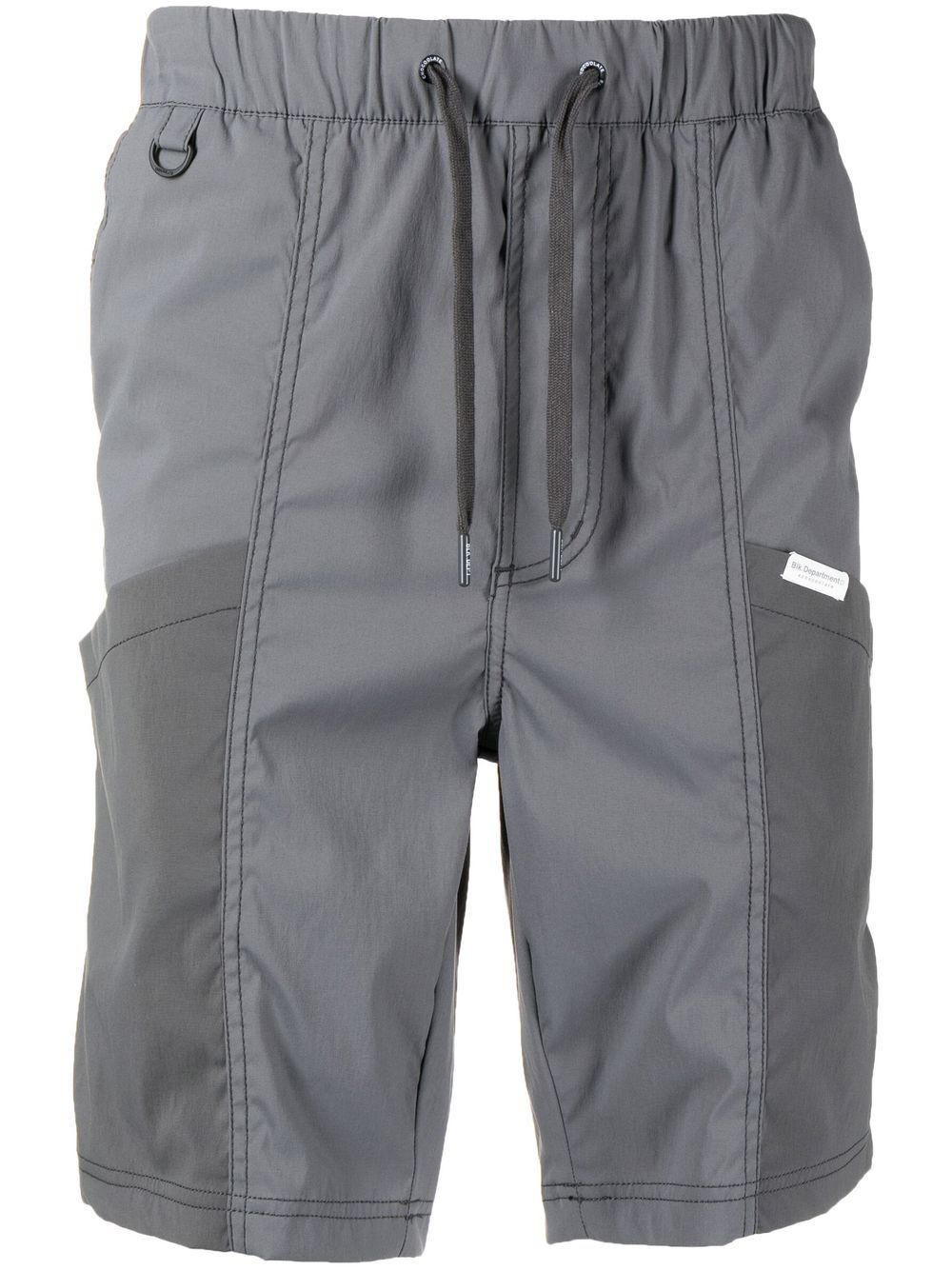 

CHOCOOLATE shorts deportivos con parche del logo - Gris