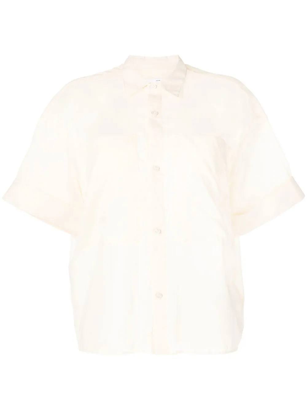 

izzue oversize short-sleeve shirt - Neutrals