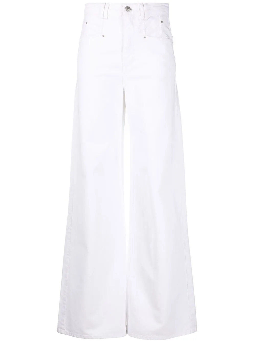 

Isabel Marant Lemony wide-leg jeans - White