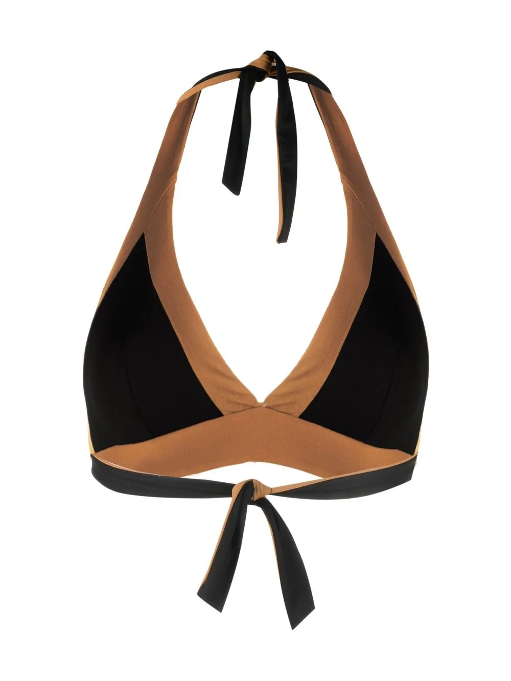 Fisico Tweekleurige bikinitop - Bruin