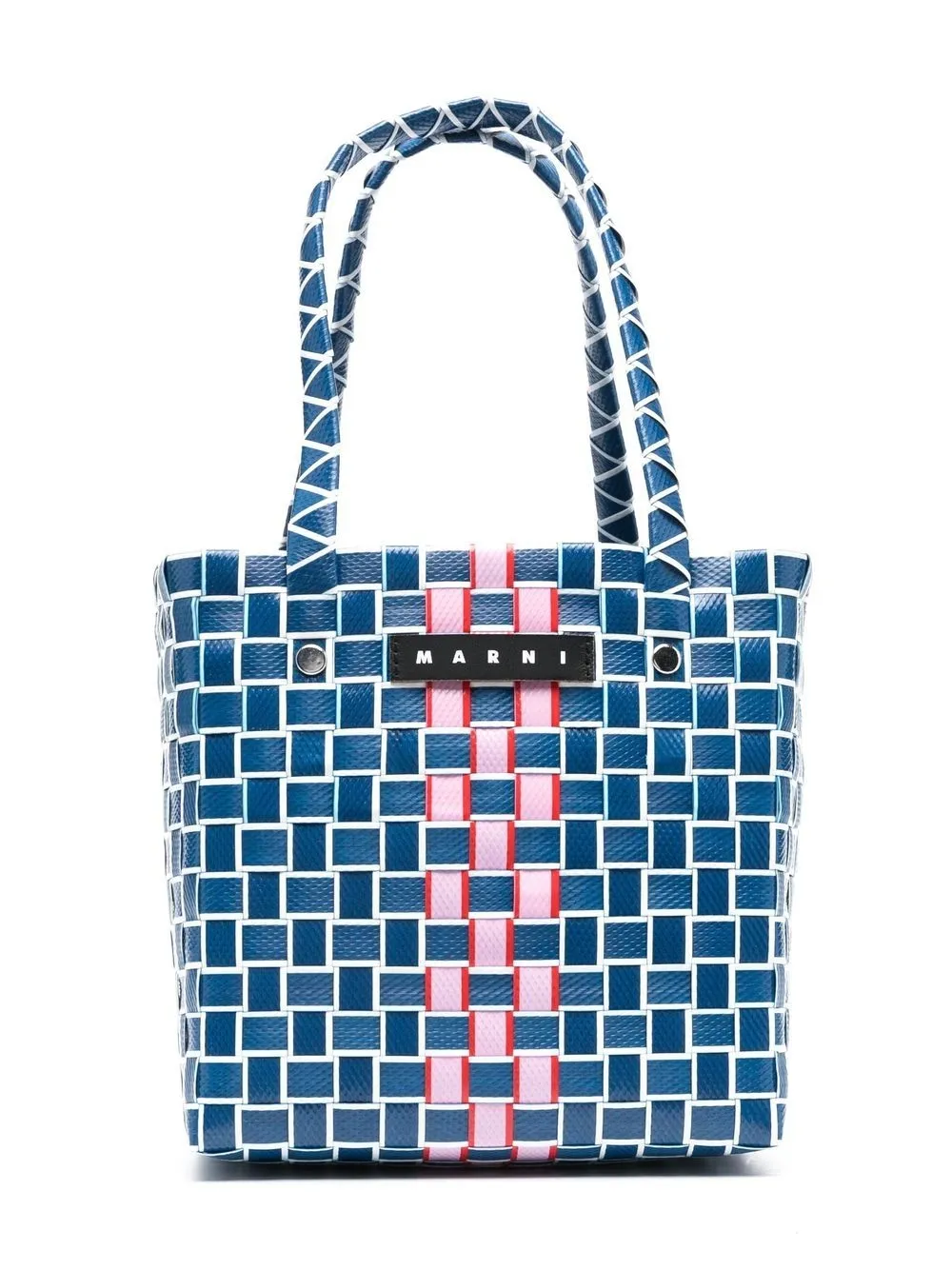 Marni Kids interwoven box-basket bag