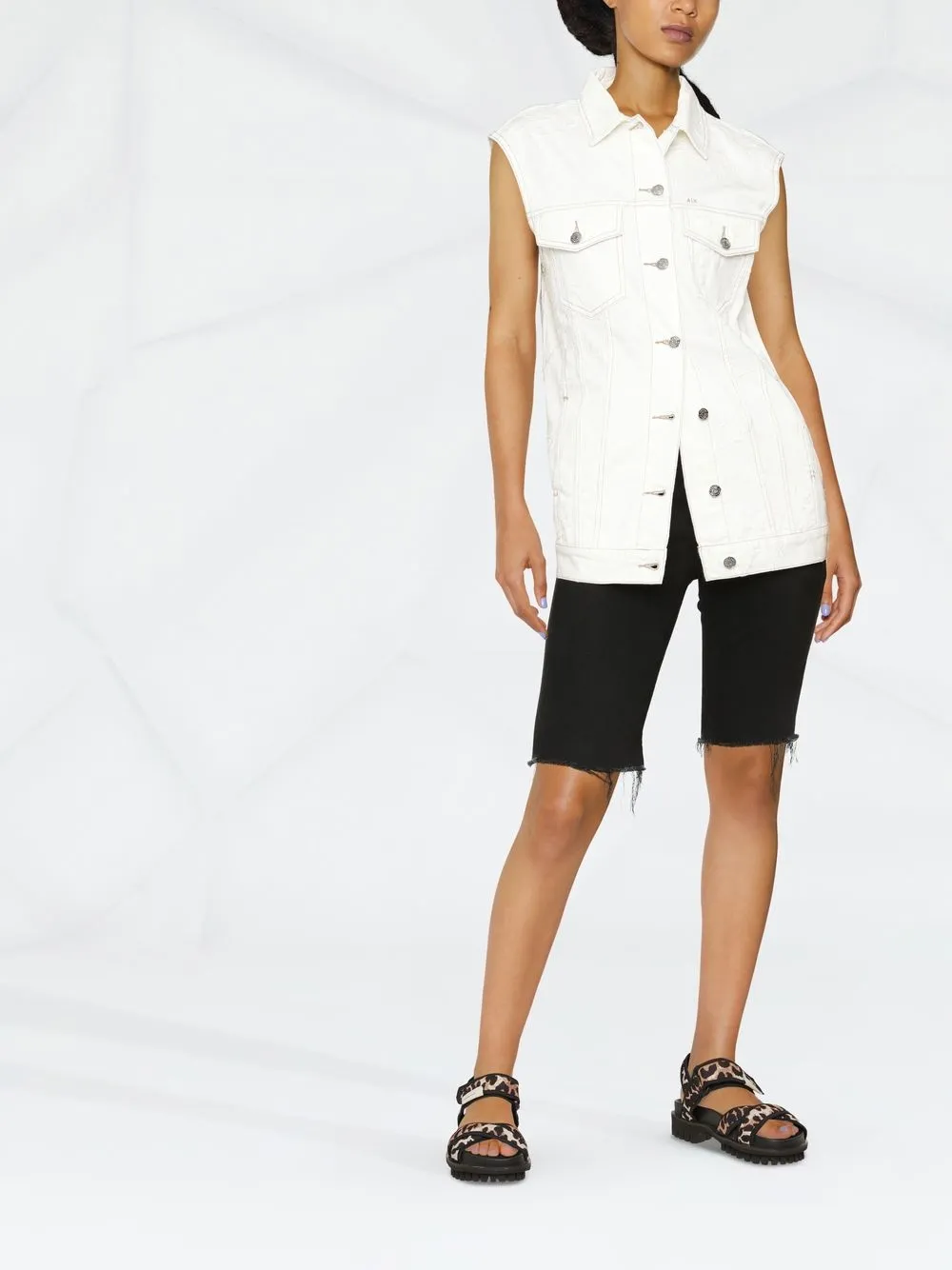 Armani Exchange Denim jack - Beige