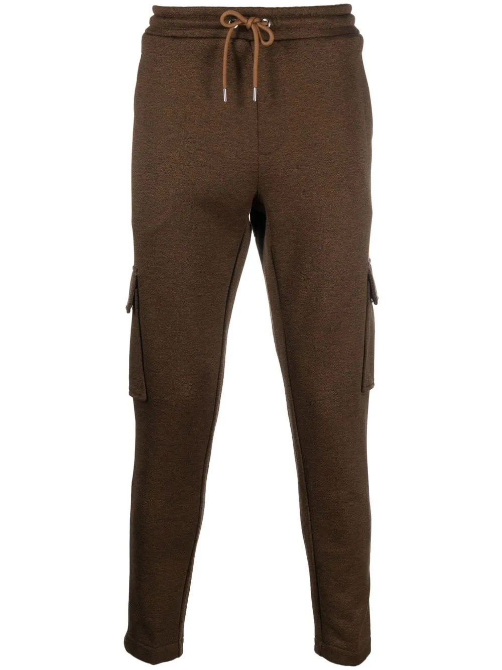 

BOSS slim-cut cargo track pants - Brown