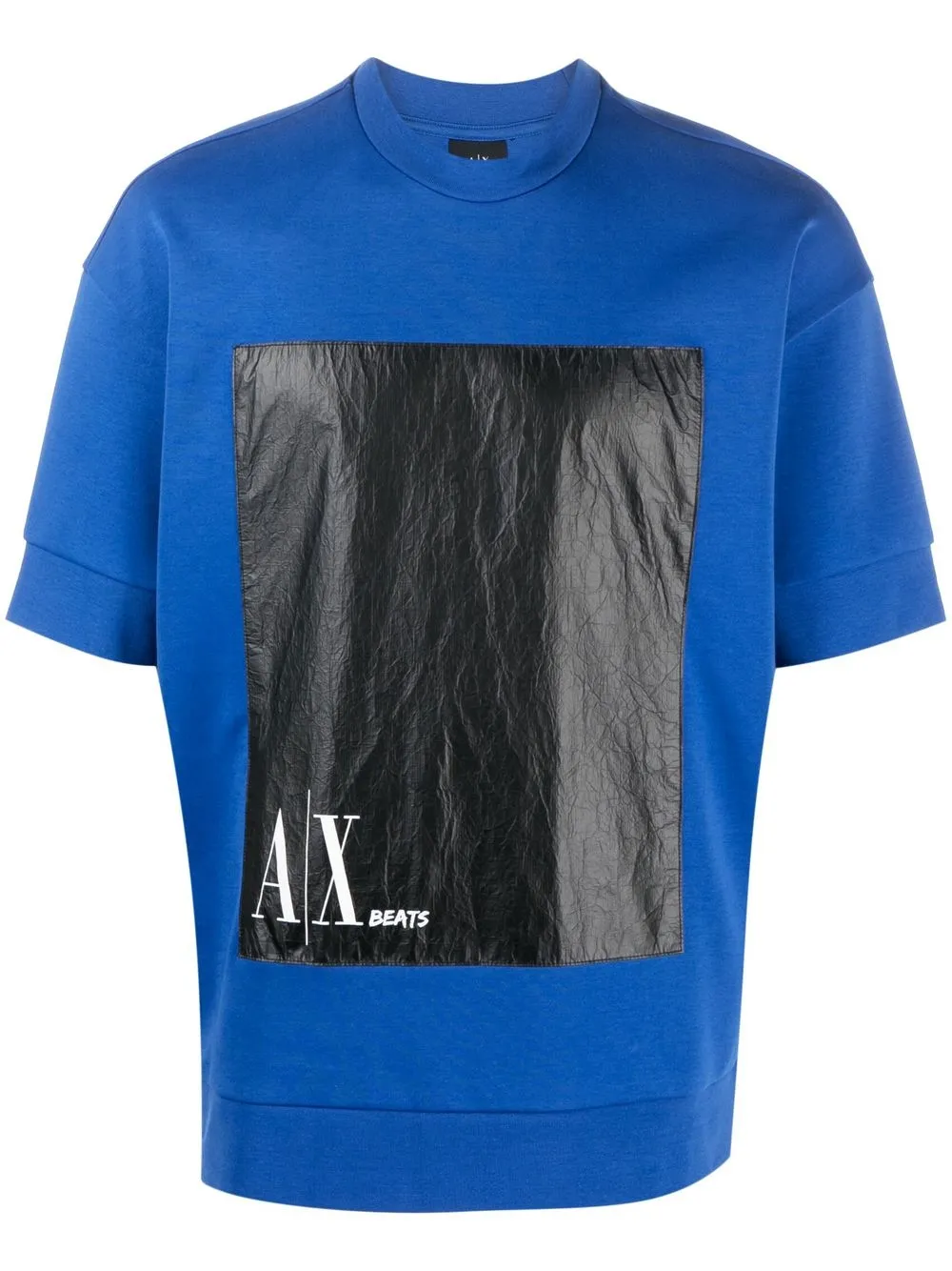 

Armani Exchange logo-print cotton T-Shirt - Blue