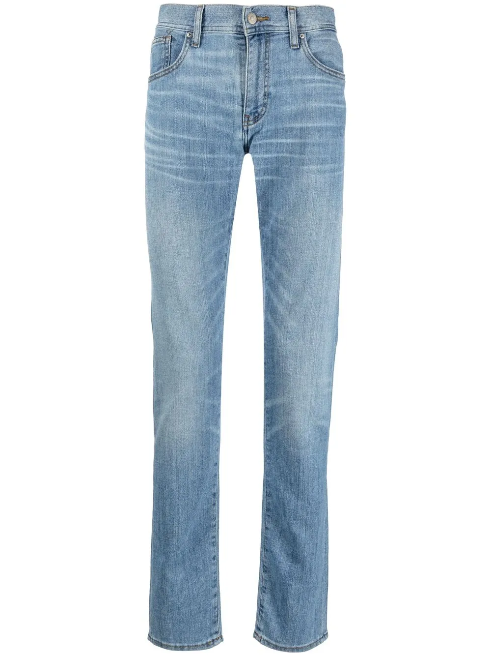 

Armani Exchange jeans slim con tiro medio - Azul