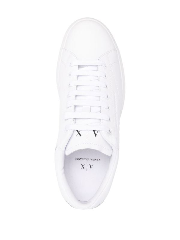 Armani Exchange Leather low-top Sneakers - Farfetch