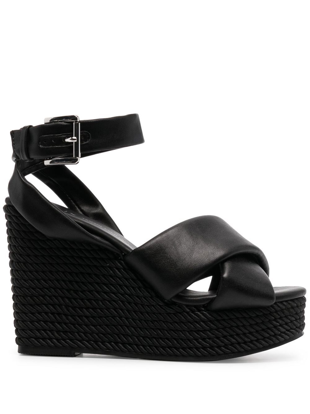 Armani exchange discount wedge sandals