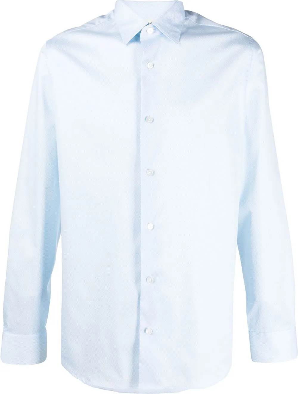 

Zegna camisa manga larga - Azul