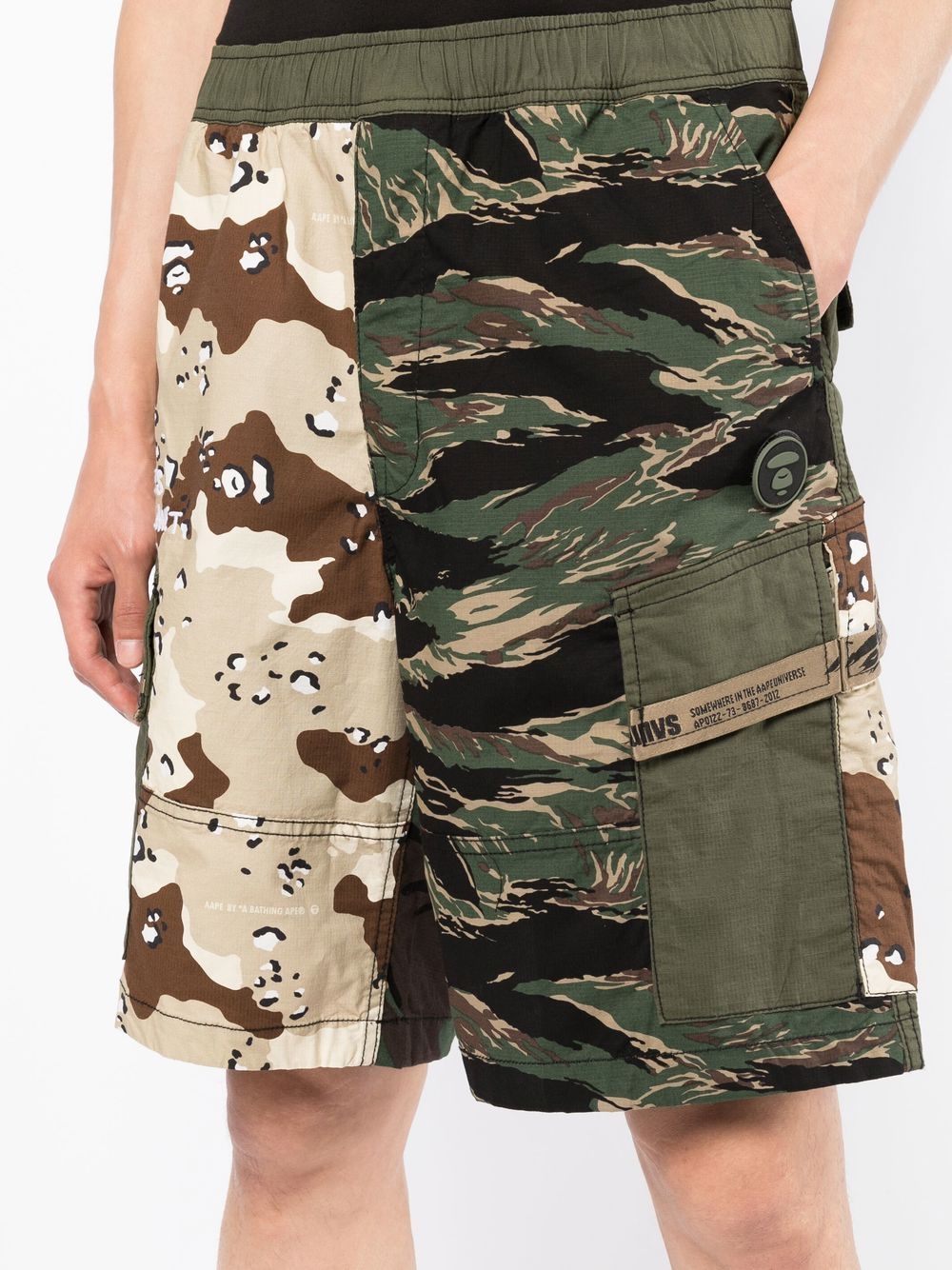 AAPE BY *A BATHING APE® BAPE Camouflage Cargo Shorts - Farfetch