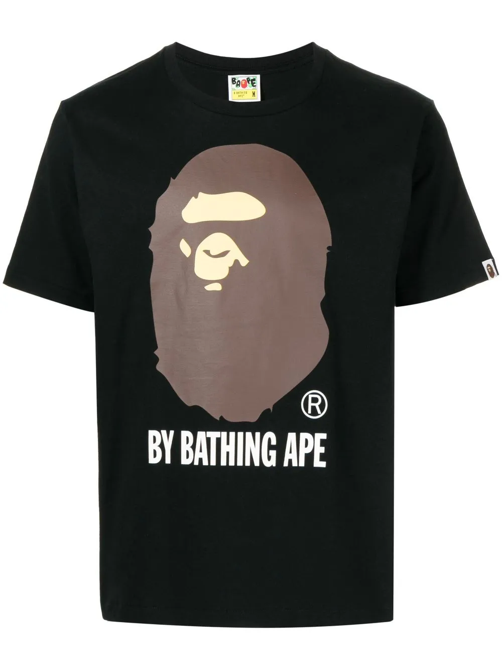 

A BATHING APE® Ape Head-print short-sleeve T-shirt - Black