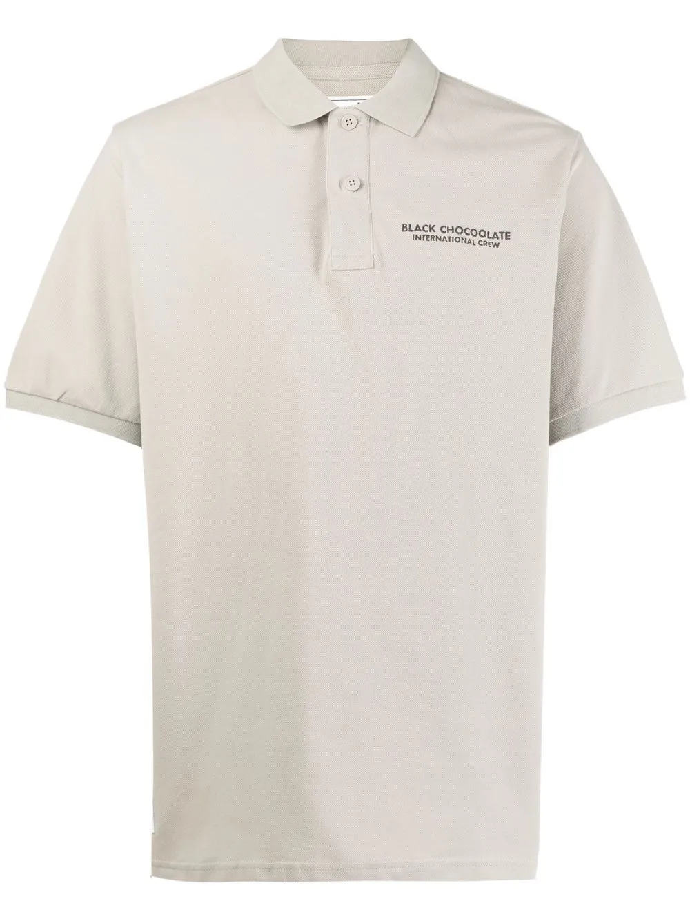 

CHOCOOLATE playera tipo polo con logo estampado - Verde