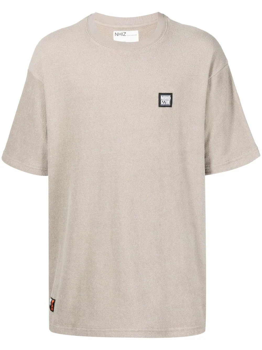 

izzue playera con logo - Gris