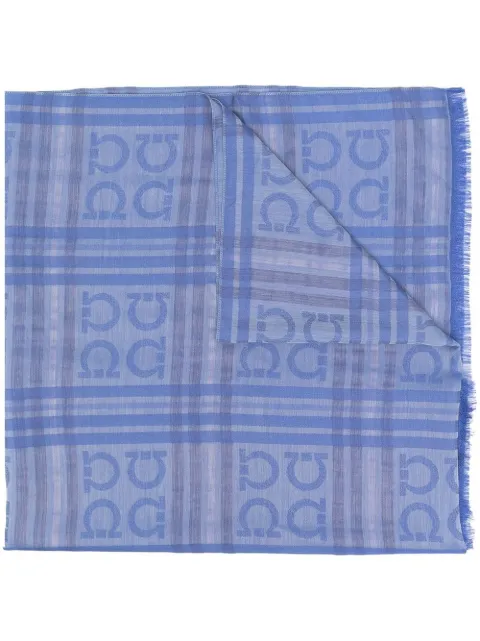 Ferragamo mascada con estampado gráfico