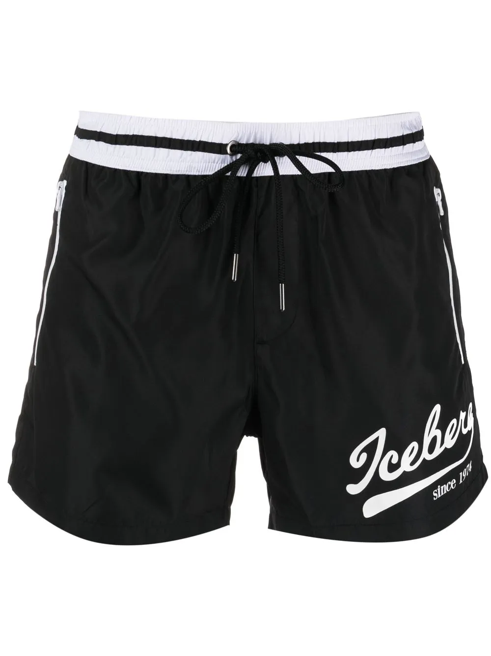 logo-print swimming shorts
