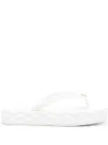 Jimmy Choo Diamond flip-flop sandals - White