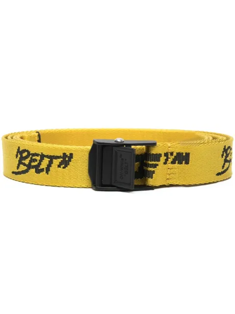 Off-White حزام بطبعة 'إينداستريال كوت'