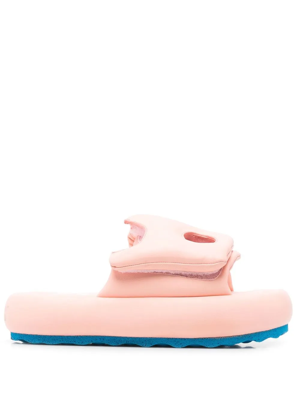 Meteor padded slip-on slides