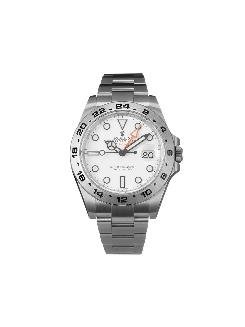 

Rolex 2015 pre-owned Explorer II 42mm - White