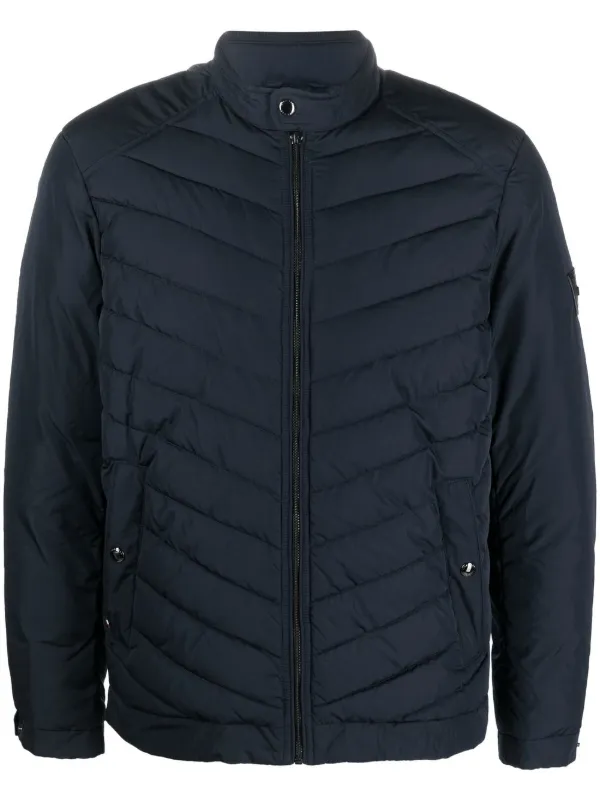 Tommy Hilfiger stand-up Collar Quilted Jacket - Farfetch