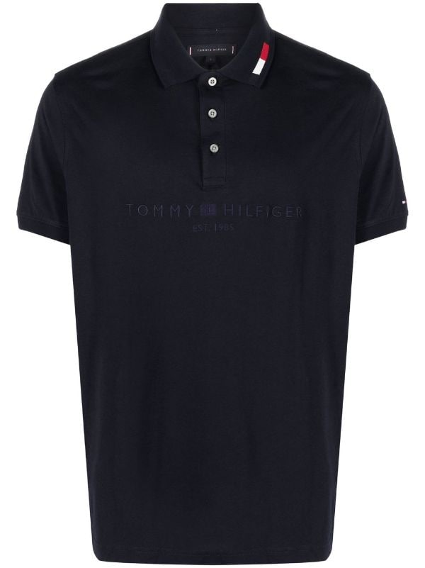 Tommy Hilfiger logo-print Short Sleeved T-shirt - Farfetch