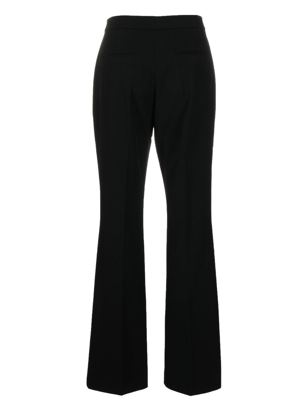 Shop Calvin Klein Bootcut Tailored Trousers In Black