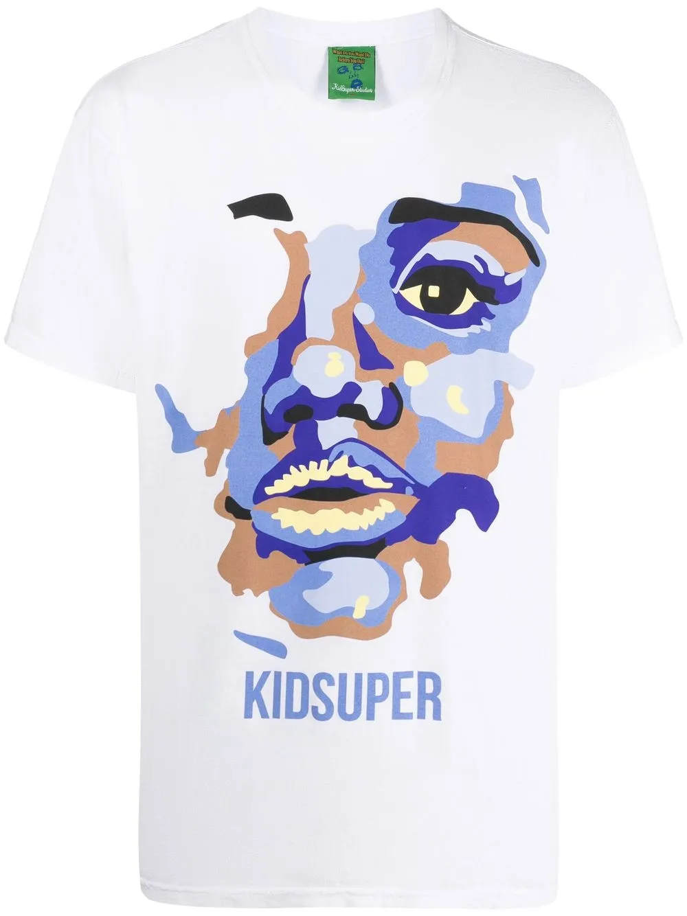 

KidSuper graphic-print cotton T-shirt - White