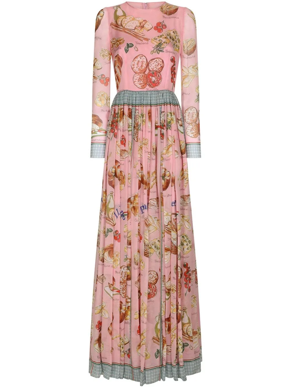 Dolce & Gabbana graphic-print Maxi Dress - Farfetch