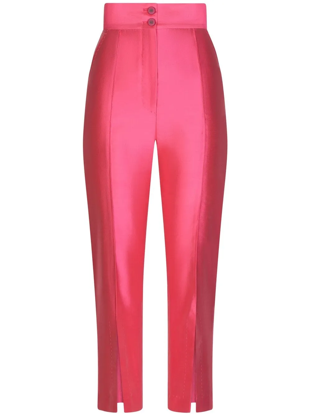 

Dolce & Gabbana pantalones de tiro alto - Rosado